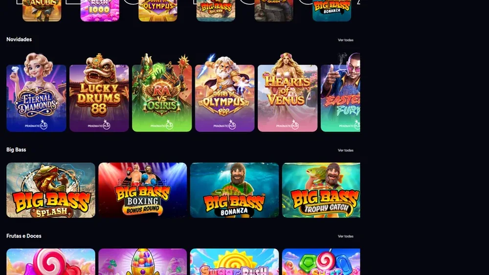 Separador de jogos populares da Retabet no telemóvel, mostrando apenas slots e nenhuma mesa